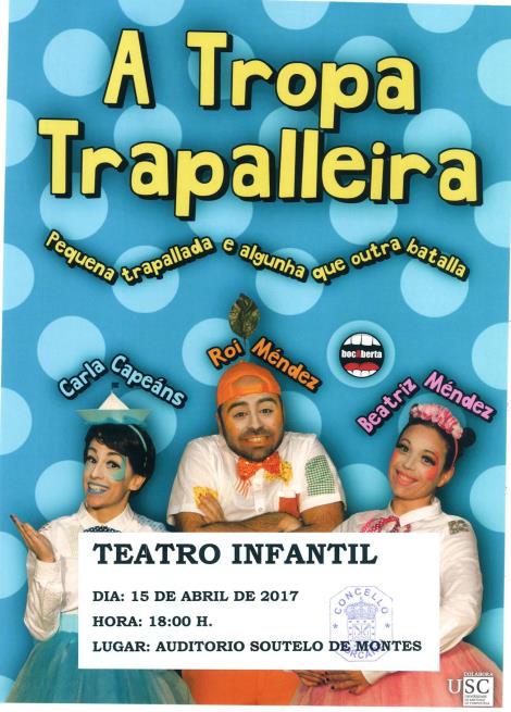 Teatro infantil 2017. Pequena trapallada e algunha que outra batalla